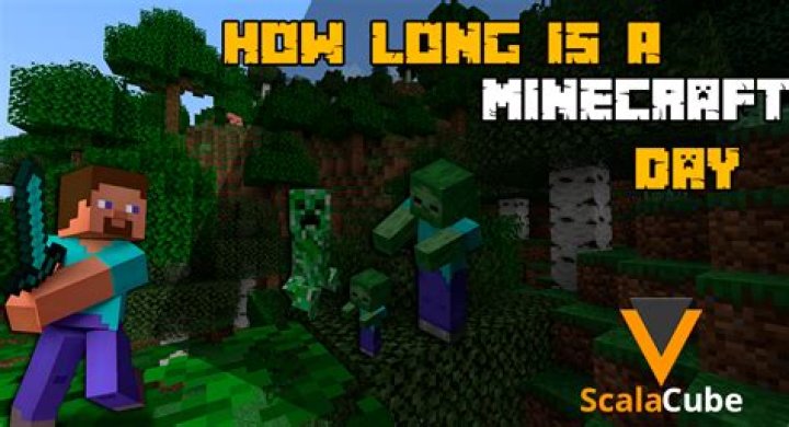 How long is 1 minecraft day