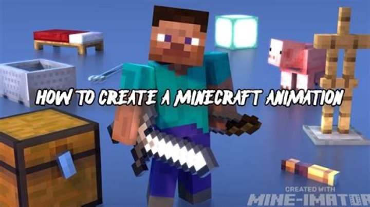 How to make a minecraft animation