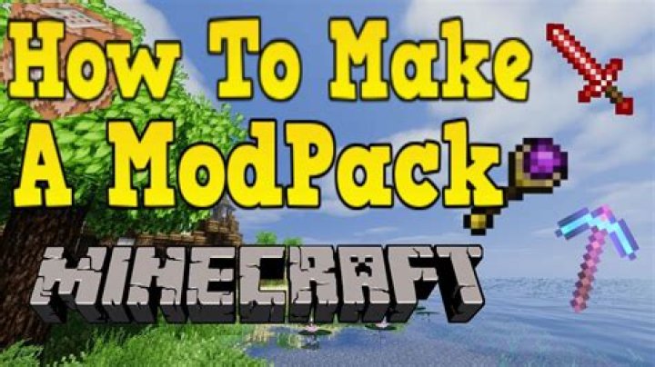 How to make a minecraft modpack