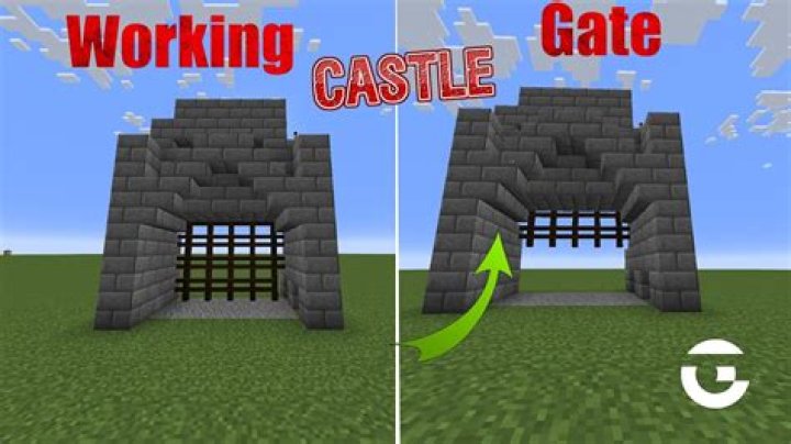 How to make gates in minecraft