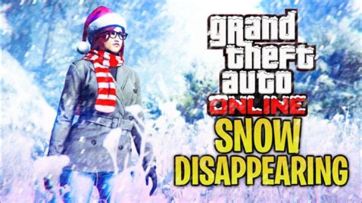 When does the snow come in gta
